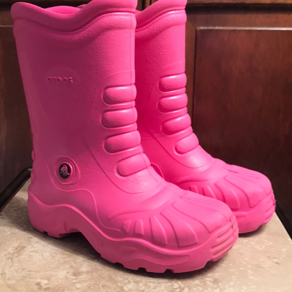 Croc boots